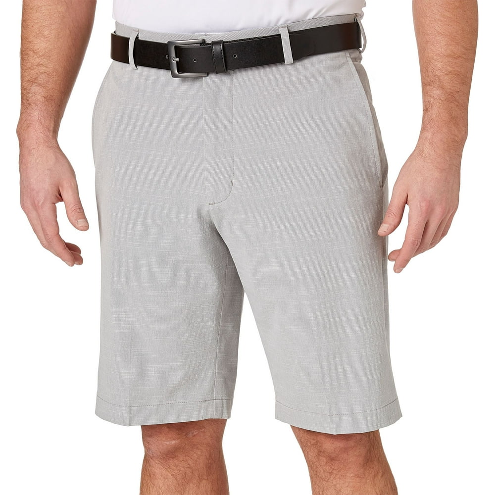walter hagen men's perfect 11 textured golf shorts