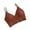 Brown, variant on Jsaierl Women's Bras Wireless Push Up T-shirt Bras Seamless Sexy Bralettes Cozy Breathable Full Figure Bras