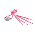 thumbnail image 1 of LED Light Up Shoelaces with 4 Modes, Colorful Night Running Shoelaces for Outdoor Sports Cheer Props, Fluorescent Glow Luminous Rope for Party Concert Gifts, Pink, 1 of 1