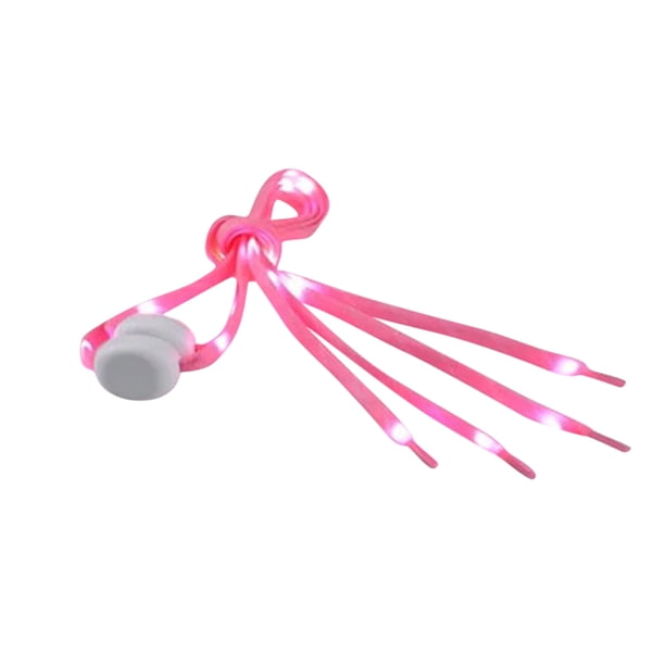 Outdoor Sports LED Luminous Shoelaces Colorful Night Shoelaces Cheer Props Fluorescent Light Shoelaces Luminous Shoelaces Rope