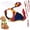 Red, variant on Miretho Cute Dog Harness with 3D Glow-in-the-Dark Angel Wings, Soft Breathable Adjustable Vest for Small Pets, with Matching Cute Leash, Metal D-Ring, Anti-Burst Safety Buckle and Leash