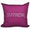 Purple, variant on Simply Daisy 16" x 16" Happiness Word Print Pillow, Royal