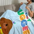 thumbnail image 3 of Hey Duggee anti-pilling, suave, ligera, esponjosa y acogedora de lujo para hogar y cocina – Perfecta para niños y adultos,150X200cm, 3 of 6