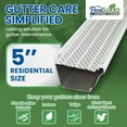 thumbnail image 4 of GDM FlexxPoint 30 Year Gutter Cover System with Guards (Set of 25), 4 of 7