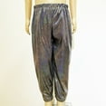 thumbnail image 2 of Youmylove Girls Metallic Jogger Pants Kids Girls Boys Sparkly Metallic Harem Dance Pants Loose Fit Pants For Trend High Street Dancewear Stylish Girls' Pants 4-5 Years, 2 of 8