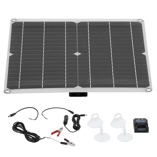 Cargador de batería solar para coche, controlador de Panel impermeable con encendedor de cigarrillos SC1820 DC18V 20W