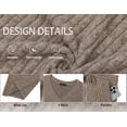 thumbnail image 5 of Fantaslook Plus Size Two Piece Lounge Sets for Women Vacation Travel Fall Outfits V Neck Tops Wide Leg Pants Matching Sets Women Clothing, 5 of 8