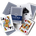 thumbnail image 3 of Brybelly GCAR-102 Single Blue Deck Pinochle Playing Cards, 3 of 4