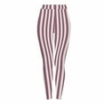 thumbnail image 4 of Felirenzacia Halloween Christmas Striped Leggings for Women Buttery Soft Funny Printed Leggings Hight Waisted Yoga Pants Halloween Pajama Pants, 4 of 7