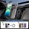 thumbnail image 4 of Magnet Wireless Car Charger 15W Phone Holder Car Air Vent Fast Charging Pad For Magsafe iPhone 17 16 15 14 13 12, 4 of 12