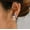 White, variant on Fall Decorations for Home New Fashion Cute Earrings,Detachable Earrings Women Earrings