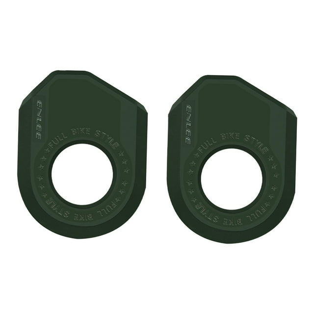 2 protectores de manivela para bicicleta. Estilo F