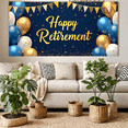 thumbnail image 6 of Elegant Design Celebration Banner Glitter Balloons Happy Retirement Decor for Party Celebration Event Decoration Indoor Outdoor, 6 of 7