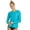 Ocean Blue, variant on Women's L/S UPF 50+ Comfort Fit Rash Guard, Crew Neck, Long Sleeve (Women’s)