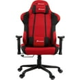 thumbnail image 3 of ADVANCED XL GAMING CHAIR RED ERGONOMIC XTRA WIDE RECLINE FABRIC, 3 of 8