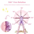 thumbnail image 5 of CIPACHO Height Adjustable Kids Art Easel Magnetic Double Sided Board, Art Easel for Kids Ages 2-5, Pink, 5 of 6