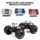 thumbnail image 3 of Vogacara RCGOFFLOW-Juego de varillas de enlace de dirección, pieza de coche RC, distancia entre ejes, juego de varillas de enlace de dirección Kits de construcción modelo Azul, 3 of 6