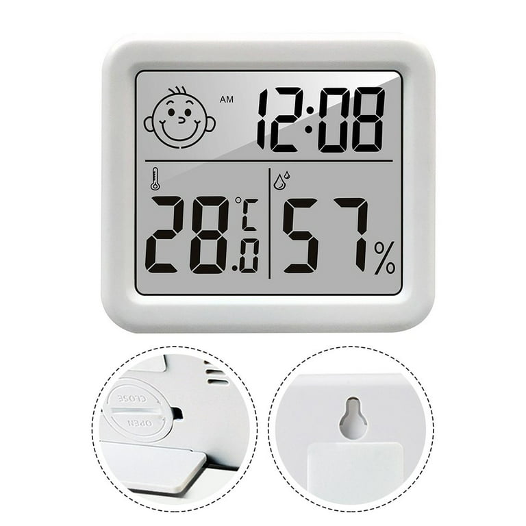 Leke Mini LCD Screen electronic Thermometer Hygrometer Humidity