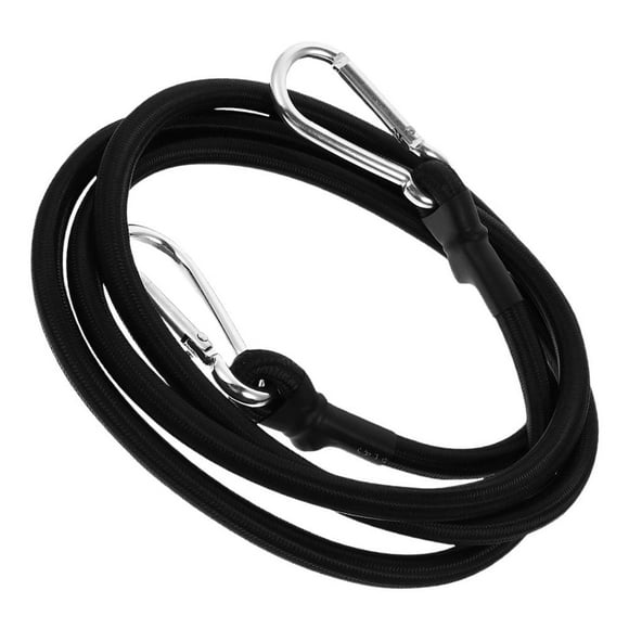 Qucyy Kayak strapping reusable cable strap rack tie rope tie cable tie polyester fiber black 150X1CM 150X1CM Classic and practical kayak strapping reusable cable strap rack tie rope tie cable tie pol