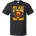 thumbnail image 3 of Inktastic Axe Throwing Funny Gift T-Shirt, 3 of 5