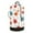 Pastel Watercolor Floral Pattern, variant on 14.5x29.3in Laundry Backpack Bag with Drawstring & Adjustable Straps Heavy-Duty Wash Bag for Travel Storage Camping Light Purple and Black Floral