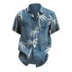 thumbnail image 4 of Men's Summer Short Slim Fit Fashion Breathable Men's Shirt 2XL, 4 of 5