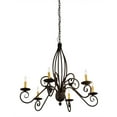 thumbnail image 6 of Meyda Tiffany 178785 Squire 6 Light 36" Wide Taper Candle Style Chandelier - Custom, 6 of 6