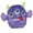 Purple, variant on MPP Rock Monster Plush Squeaker Dog Toy, Blue 7"