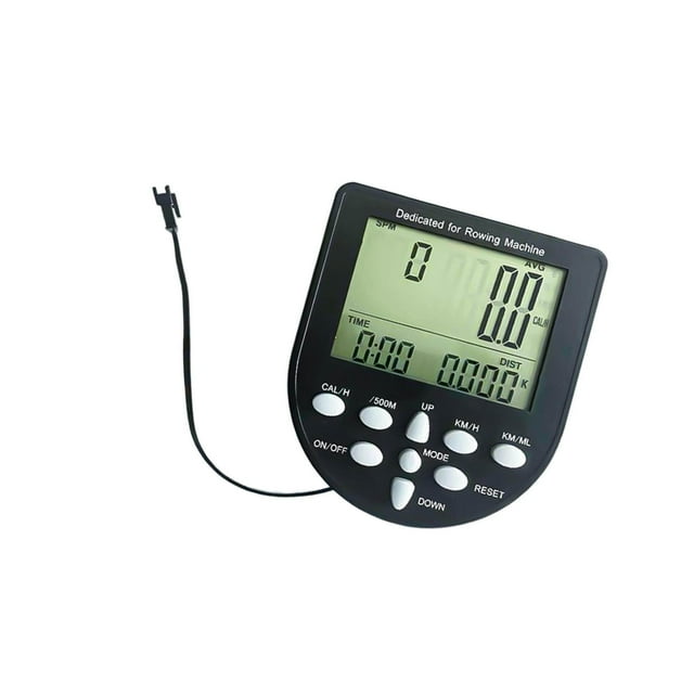Yingyy Universal Replacement Monitor Speedometer for Rowing Machine Fitness Rower Monitor UK Indoor Computer