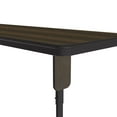 thumbnail image 3 of Correll Adjustable Height 3/4" High Pressure Folding Seminar Table in Walnut, 3 of 10