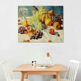 thumbnail image 2 of Nawypu Van Gogh Prints - Grapes,Lemons,Pears And Apples Poster - Impressionism Canvas Wall Art - Still Life Fruit Oil Painting Print for Kitchen, 2 of 4