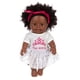 thumbnail image 2 of 12 Inch Black Baby Dolls With Clothes A,frican Realistic Baby Washable Kids Girls, 2 of 5