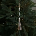 thumbnail image 4 of Rope Wooden Beads Beaded Colorful Fringe Festival Mood Decorative Hanging Ornament, 4 of 6
