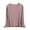 Khaki, variant on cfhntfmh Pajamas Tops for Women Lightweight Long Sleeve Lounge T-Shirt Round Neck Soft Pajama Shirts Sleeping Basic Tees