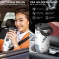 thumbnail image 5 of Modern 30oz Handheld Travel Tumbler with Handle – Double Wall Stainless Steel Insulated Cup, Flip Straw Lid, Leak-Proof & BPA-Free for Hot and Cold Drinks – Durable Coffee & Juice Mug Black, 5 of 7