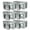 Transparent, variant on stusgo 6 Pack Extra Large Moving Bags Heavy Duty with Zippers & Carrying Handles, Moving Boxes Alternative, Packing Supplies, Large Storage Bags Totes for Space Saving(Transparent)