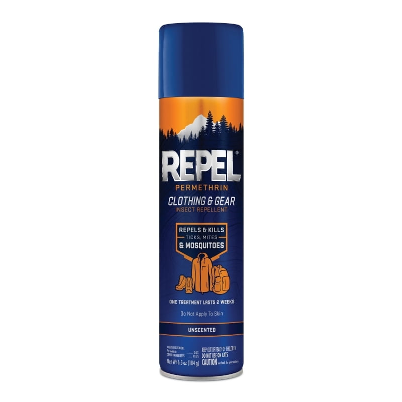 Repel Permethrin Clothing & Gear Insect Repellent, Aerosol, 6.5 