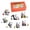 Style B, variant on Outdoor and Garden Panda Figurine Blind Box Cute 3D Cartoon Animal Chinese Theme Collectible Small Ornament Durable Material Decorative Display Statue Surprise Gift for Birthday