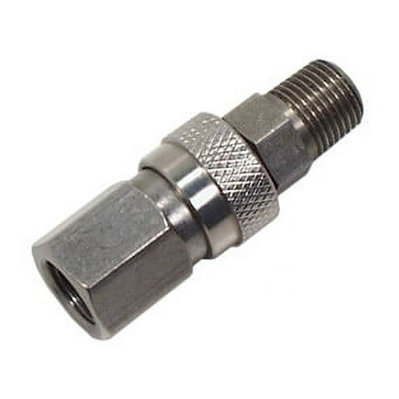 Paintball Stainless Steel 2pc Gas Hose Quick Disconnect Set CO2 Compressed Air -XP5049A-S