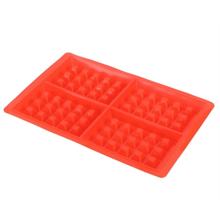 

Silicone Baking Mold Silicone Muffin Pan Set Reusable Baking Supplies For Waffle 4-Grid Rectangular