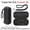 black, variant on PU Storage Bag for DJI Pocket 4 Pro Camera，Dust-Proof Protective Case with Soft Interior Shock Absorption, Carrying Pouch with Lanyard