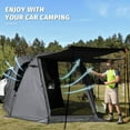 thumbnail image 3 of KAMPKEEPER SUV Car Tent, Tailgate Shade Awning Tent for Camping, Vehicle Camping Tents Outdoor Travel (Black), 3 of 7