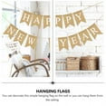 thumbnail image 3 of BEADCEST 1 Set String Flags Linen New Year Sign for Ceiling Decoration, 3 of 8