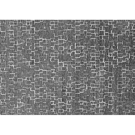 Ahgly Company Indoor Rectangle Oriental Gray Industrial Area Rugs, 3' x 5'
