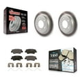 thumbnail image 1 of Transit Auto Rear Coated Disc Brake Rotors and Ceramic Pads Kit for Car Hyundai Elantra Ioniq Kia Niro KGT-102216, 1 of 11