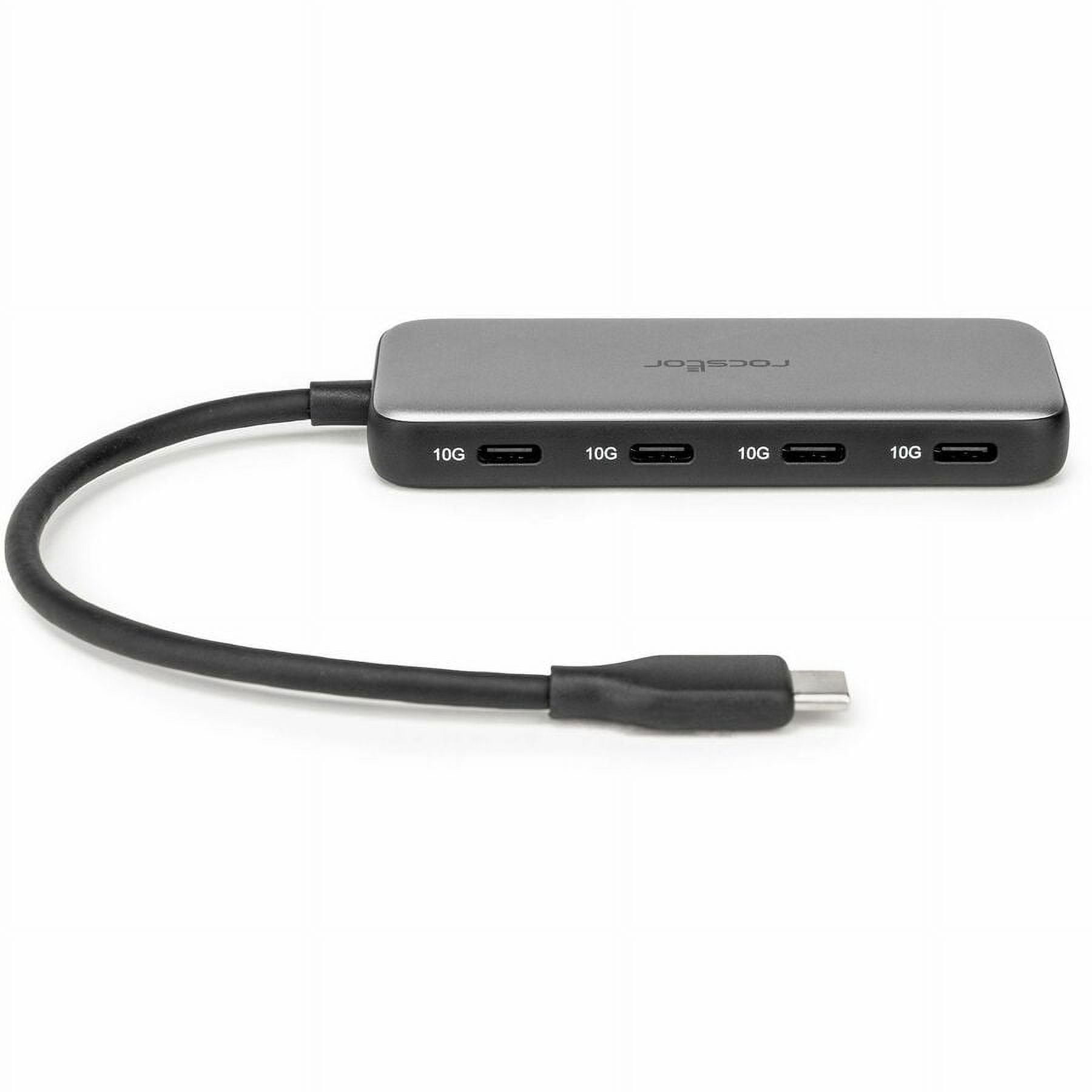 Rocstor Y10A317S1 Premium USB-C HUB - USB-C to Quad USB-C