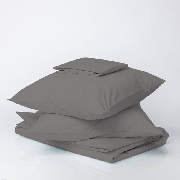 Purity Home Percale Weave Deep Pocket Organic Cotton Sheet Set King