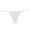 White, variant on DondPO Men'S Thong Underwear,Mens Underpants Open Waist Thong Back Underwear G-string Low Briefs,Mens ,Jock Straps for Men Black L