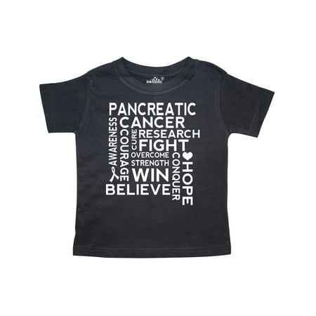 

Inktastic Pancreatic Cancer Awareness Month Gift Toddler Boy or Toddler Girl T-Shirt