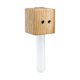 thumbnail image 3 of Jarrón Decorativo Tubo de Ensayo Florero Centro de Mesa Bud Macetero Miniatura Madera Vidrio Recomendable para Puerta Oficina Pared Refrigerador Conme, 3 of 7